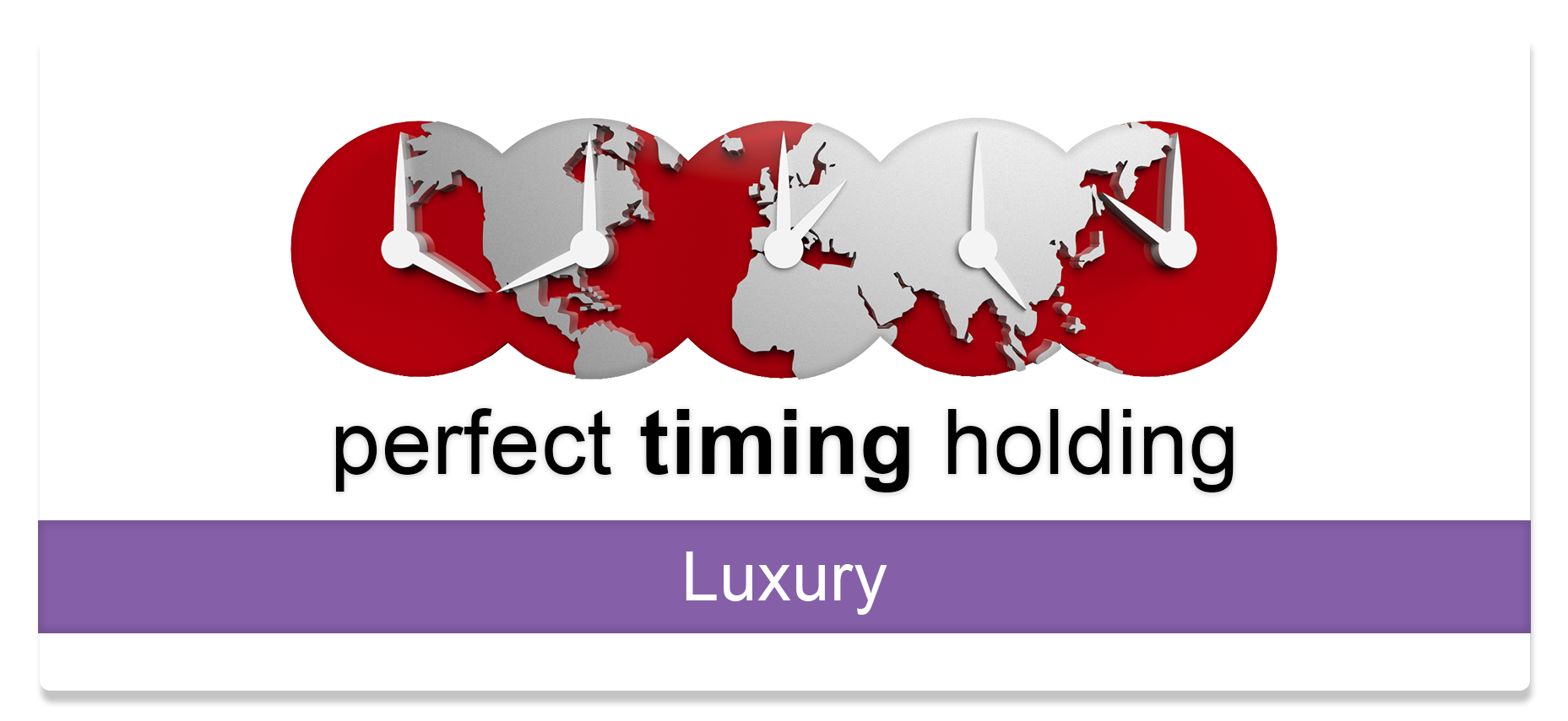 Perfect Timing Holding Luxury Logo